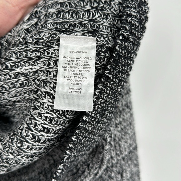 Abound Black marbled Pullover Sweater Medium NWT - Picture 4 of 5